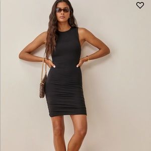 Reformation Heline Dress - Black